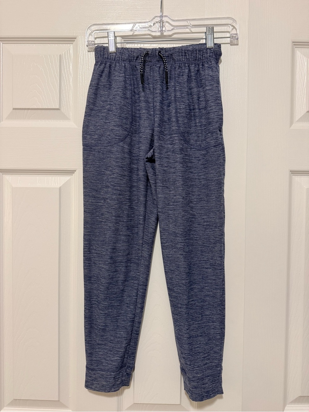 Hanna Andersson Heathered Navy Jogger Pants